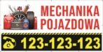 Baner Reklamowy 2 x 1 m - Auto Serwis - Baner Premium - Mocny !