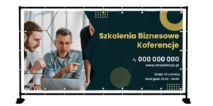 BANER PREMIUM - SZKOLENIA - KONFERENCJE - EVENTY - 2X1M - SUPER JAKOŚĆ!