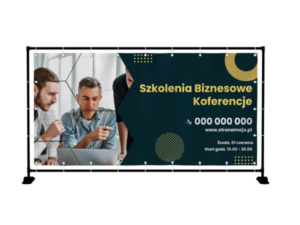 BANER PREMIUM - SZKOLENIA - KONFERENCJE - EVENTY - 2X1M - SUPER JAKOŚĆ!