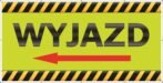 Baner Reklamowy 2 x 1 m - Wyjazd - Baner Premium - Mocny !
