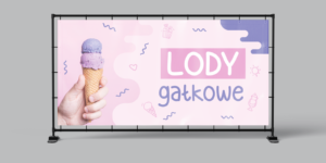 BANER PREMIUM - LODY GAŁKOWE- 200X100 CM - SUPER JAKOŚĆ!