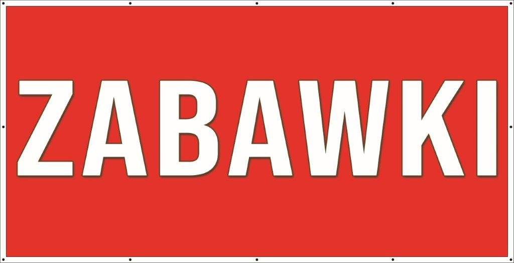 Baner Reklamowy 2 x 1 m - Zabawki - Baner Premium - Mocny !