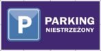 Baner Reklamowy 2 x 1 m -Parking- Baner Premium - Mocny !