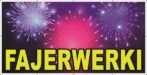 Baner Reklamowy 2 x 1 m - Sprzedaż Fajerwerków - Baner Premium - Mocny !