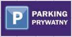 Baner Reklamowy 2 x 1 m -Parking- Baner Premium - Mocny !