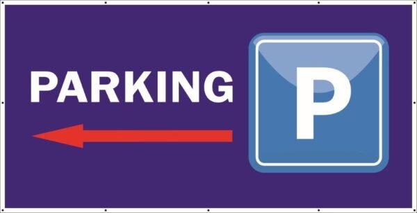 Baner Reklamowy 2 x 1 m -Parking- Baner Premium - Mocny !