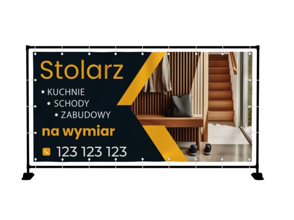 BANER PREMIUM - MEBLE NA WYMIAR - STOLARZ - 200X100 CM - SUPER JAKOŚĆ!