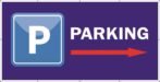 Baner Reklamowy 2 x 1 m -Parking- Baner Premium - Mocny !