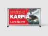BANER REKLAMOWY - SPRZEDAŻ KARPI - 200X100 CM