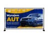 BANER PREMIUM - WYNAJEM AUT- 200X100 CM - SUPER JAKOŚĆ!