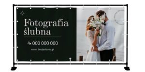 Baner Premium - Fotografia Ślubna - 2X1M - SUPER JAKOŚĆ!
