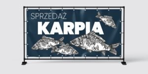 BANER PREMIUM - SPRZEDAŻ KARPIA - 200X100 CM